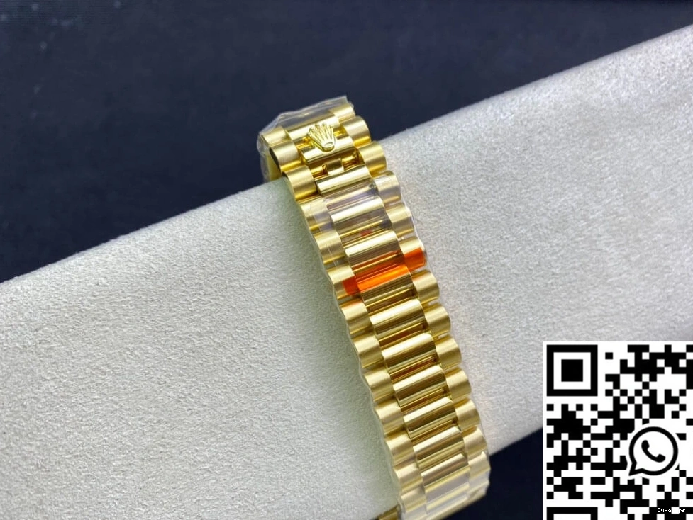 Factory Day-Date Gold Yellow Rolex Contemporary Gradual Dial Green M128238-0069 EW 1009 0722
